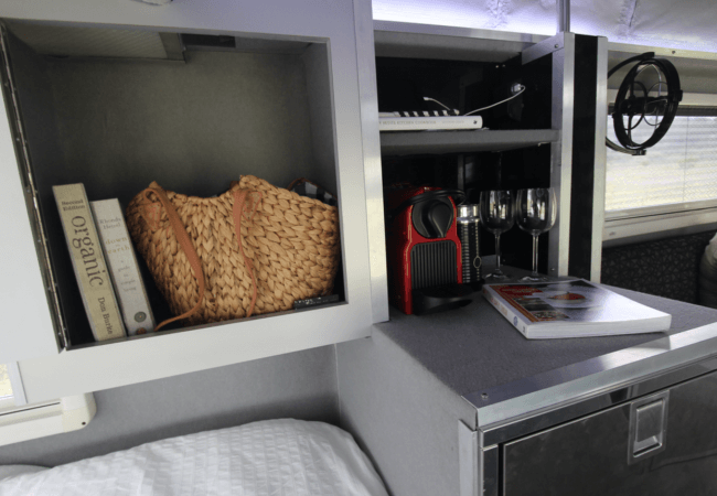 Interior of the BRUDER EXP-6