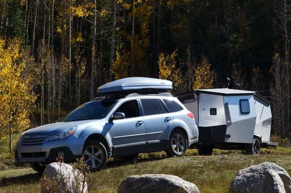 The Cricket tent trailer in total