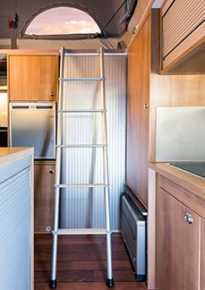Expeditions trailer interior