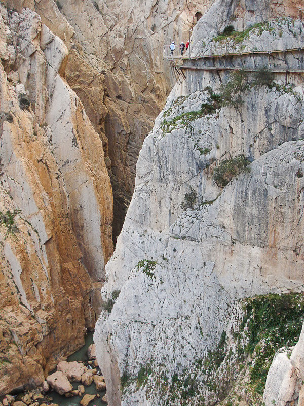 The Camino del Rey in Andalusia