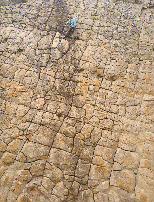 Climbing in Betis, Spain