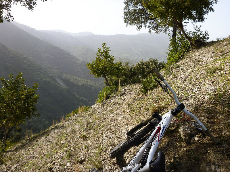 Mountain biking in Grazalema, Spain