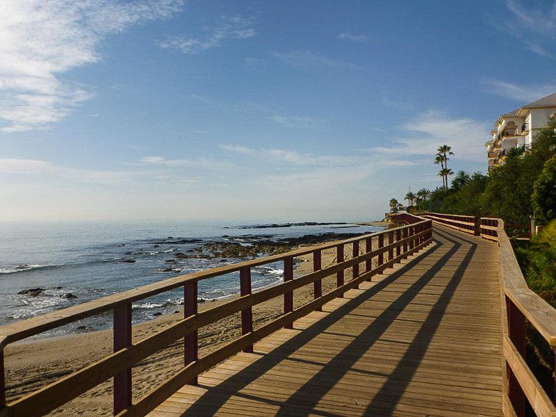 The Senda Litoral near Mijas in Andalusia
