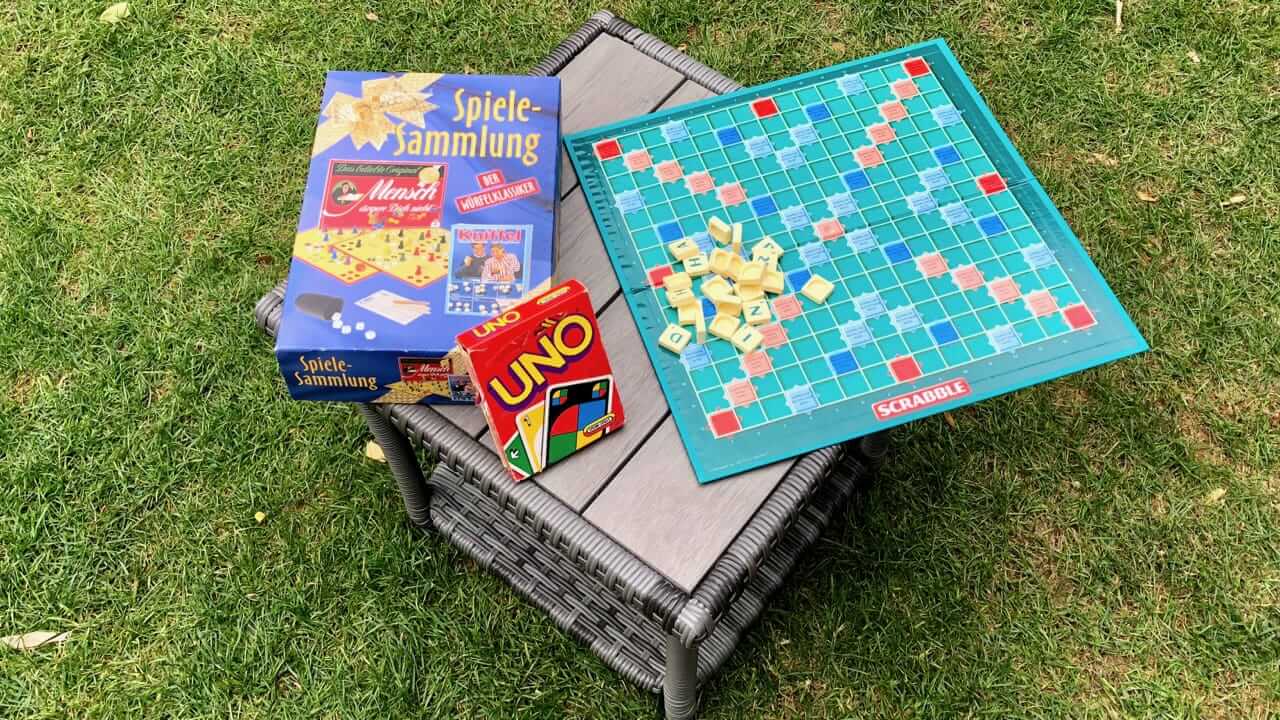 Games for stay-at-home and garden campers