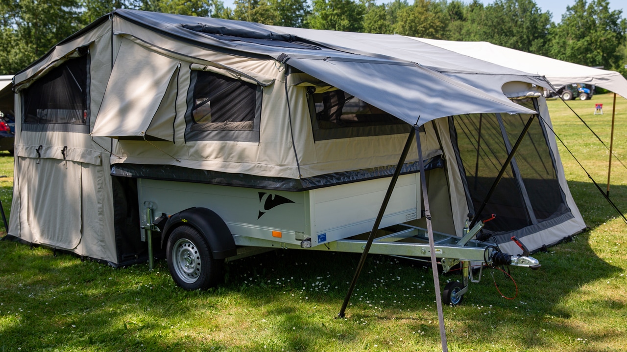 The Campooz tent trailer
