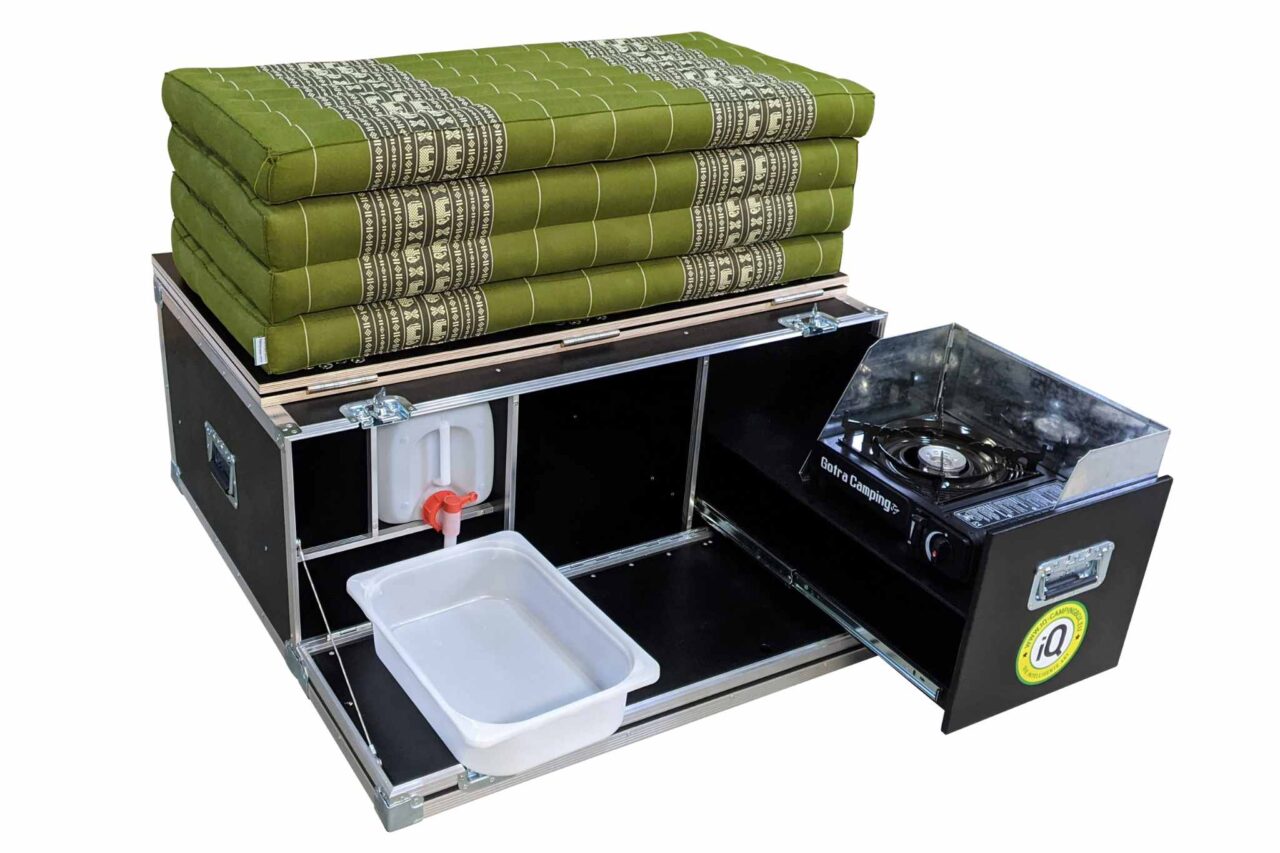 If you are a fan of simplicity, you will certainly be happy with the IQ camping box. Gabriele Hofmann, iQ-ProSolutions GmbH