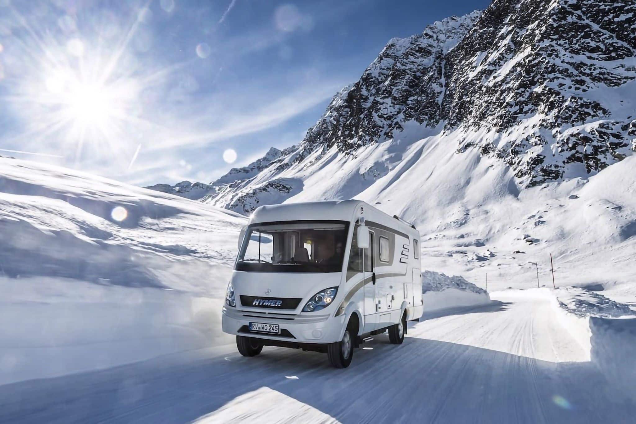 Winter camping: How to prepare your motorhome and caravan for the cold season