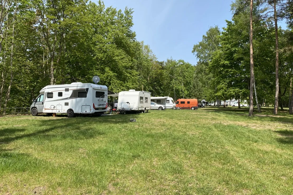 Ecktannen campsite; natural campsite in the countryside