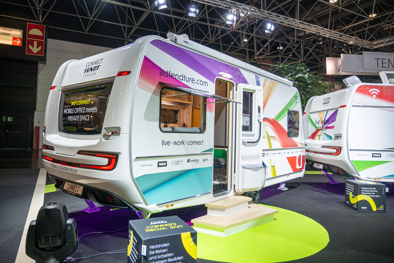 Highlights at Caravan Salon 2023: Innovations at the world's largest camping trade fair 4 Fendt Concept Work & Connect Adfendture Caravan Salon 2023