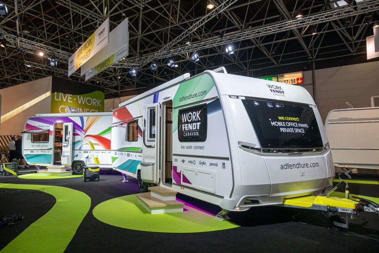 Highlights at Caravan Salon 2023: Innovations at the world's largest camping trade fair 6 Fendt Concept Work & Connect Adfendture Caravan Salon 2023
