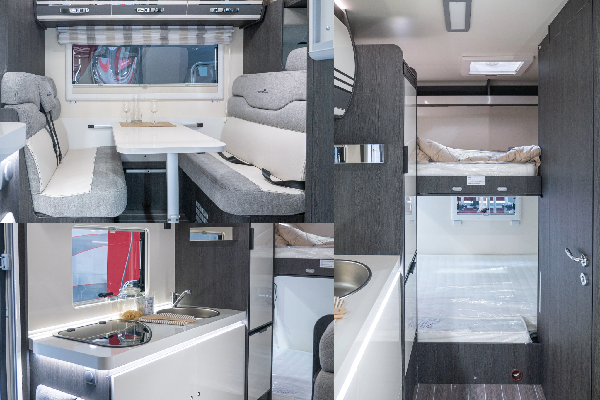 Roller Team Kronos 279 M (2024): clever layout with eight berths and plenty of storage space in the alcove camper – with 360° tour!