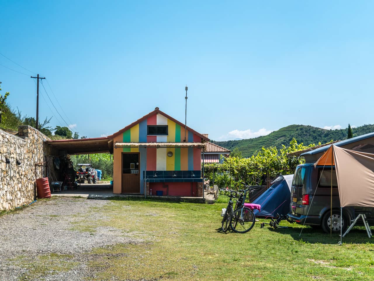 camping in albanien campingplatz tirana