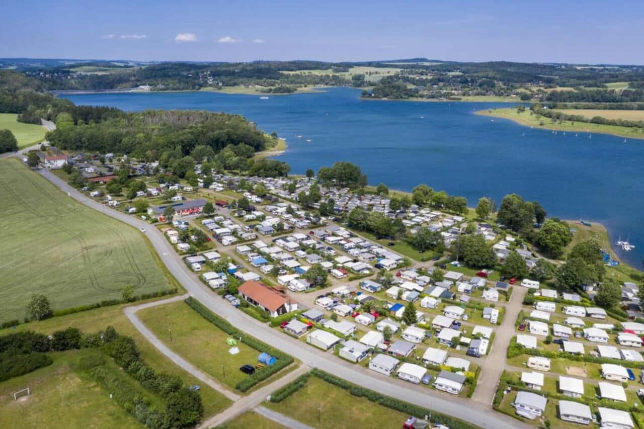Camping near spectacular caves in Germany - Drachenhöle