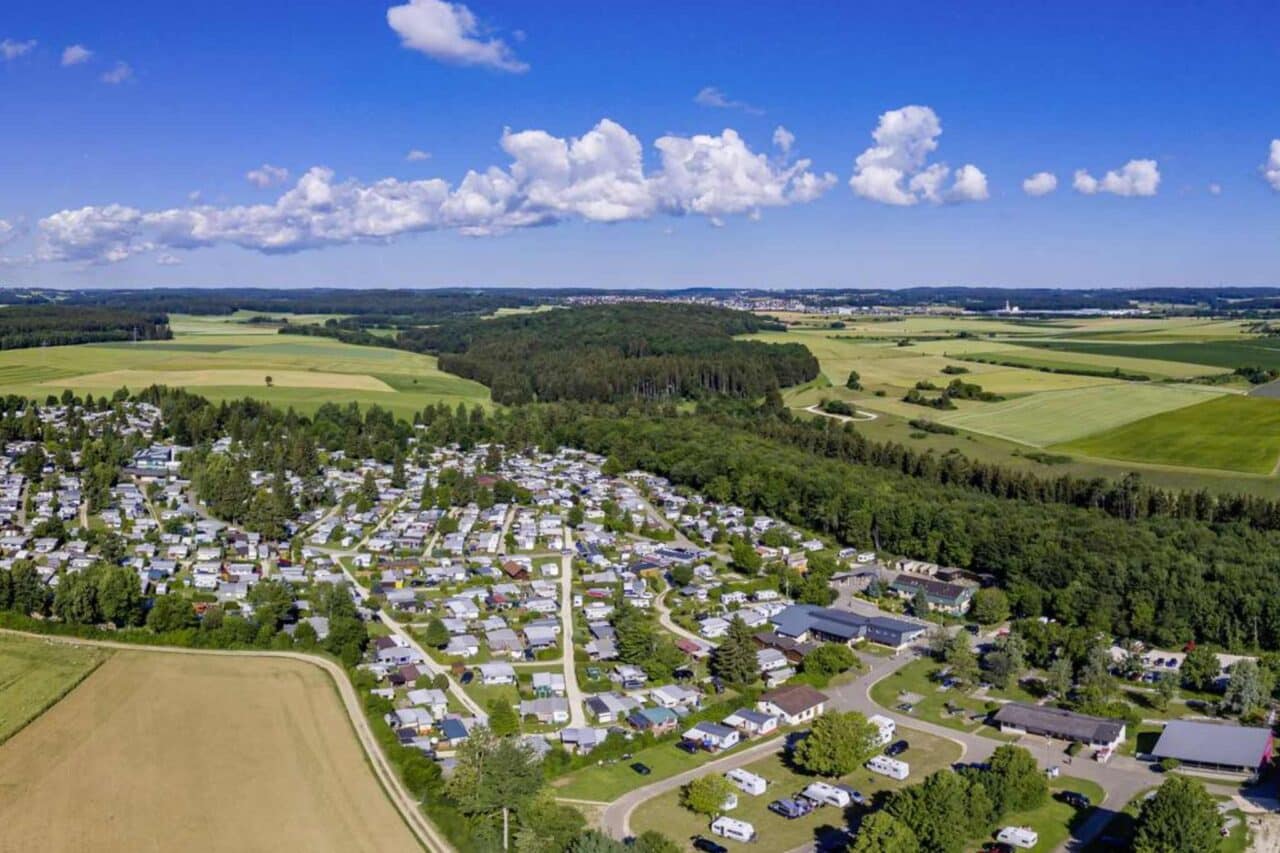 Camping near spectacular caves in Germany - Tiefenhöle