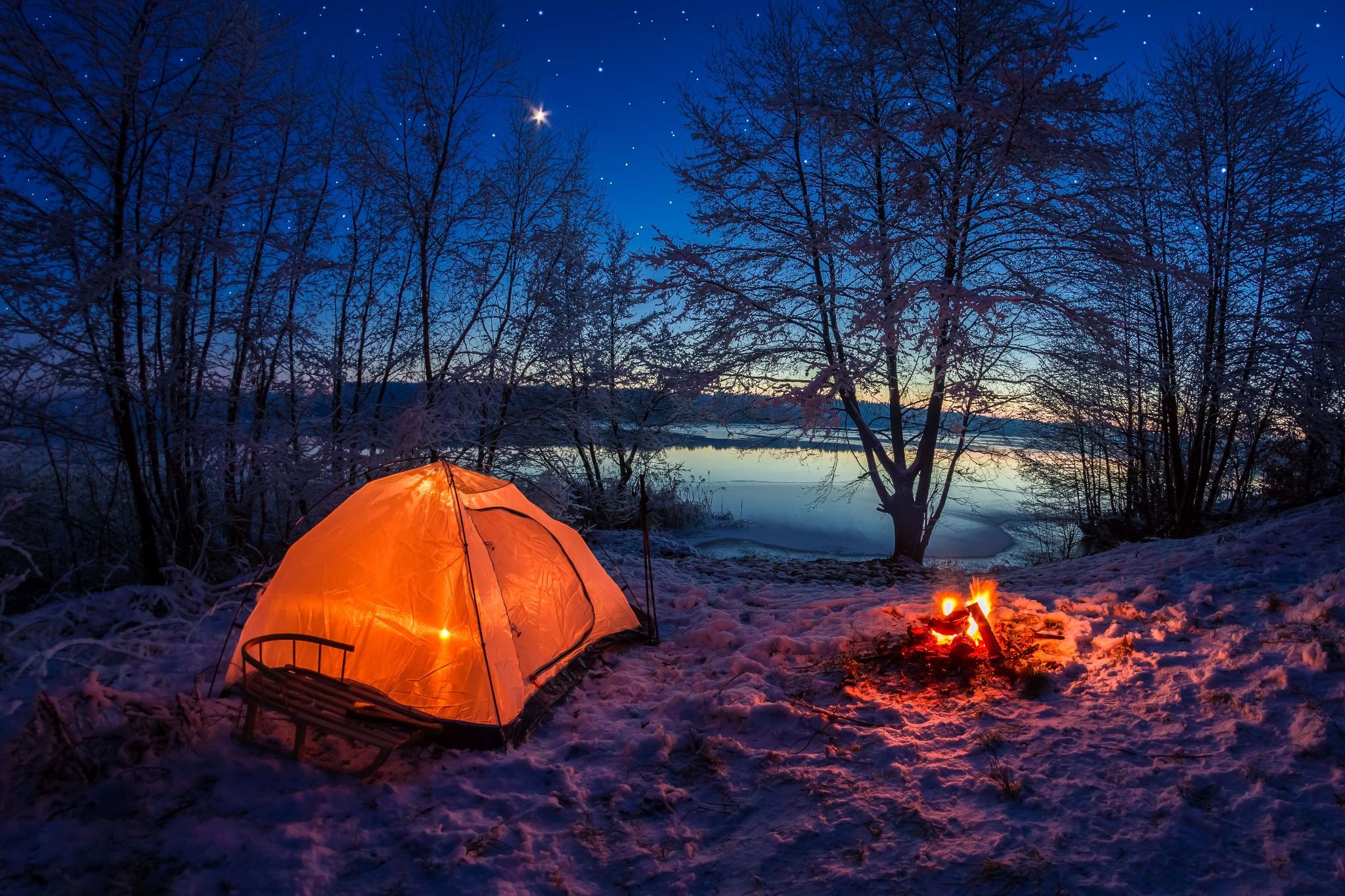 For winter camping: The best tent heater