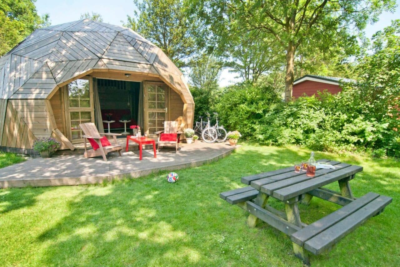 Camping Netherlands Rental accommodation Camping Delftse Hout_Holz
