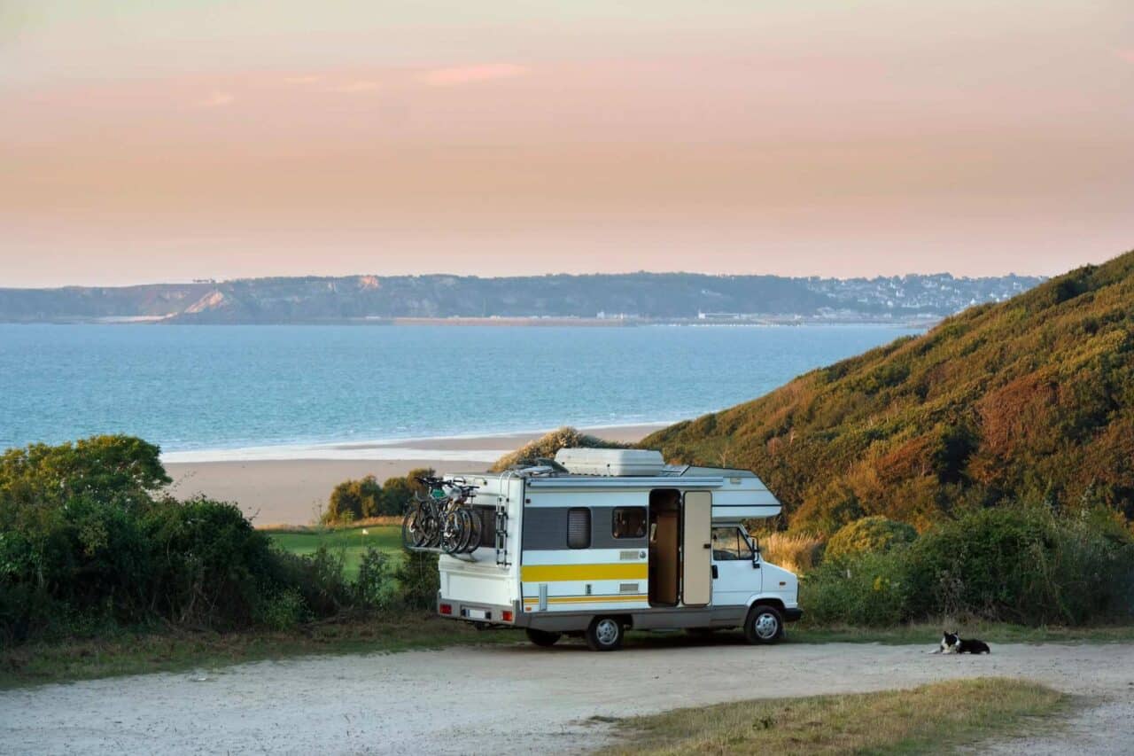 Camping Brittany by the sea