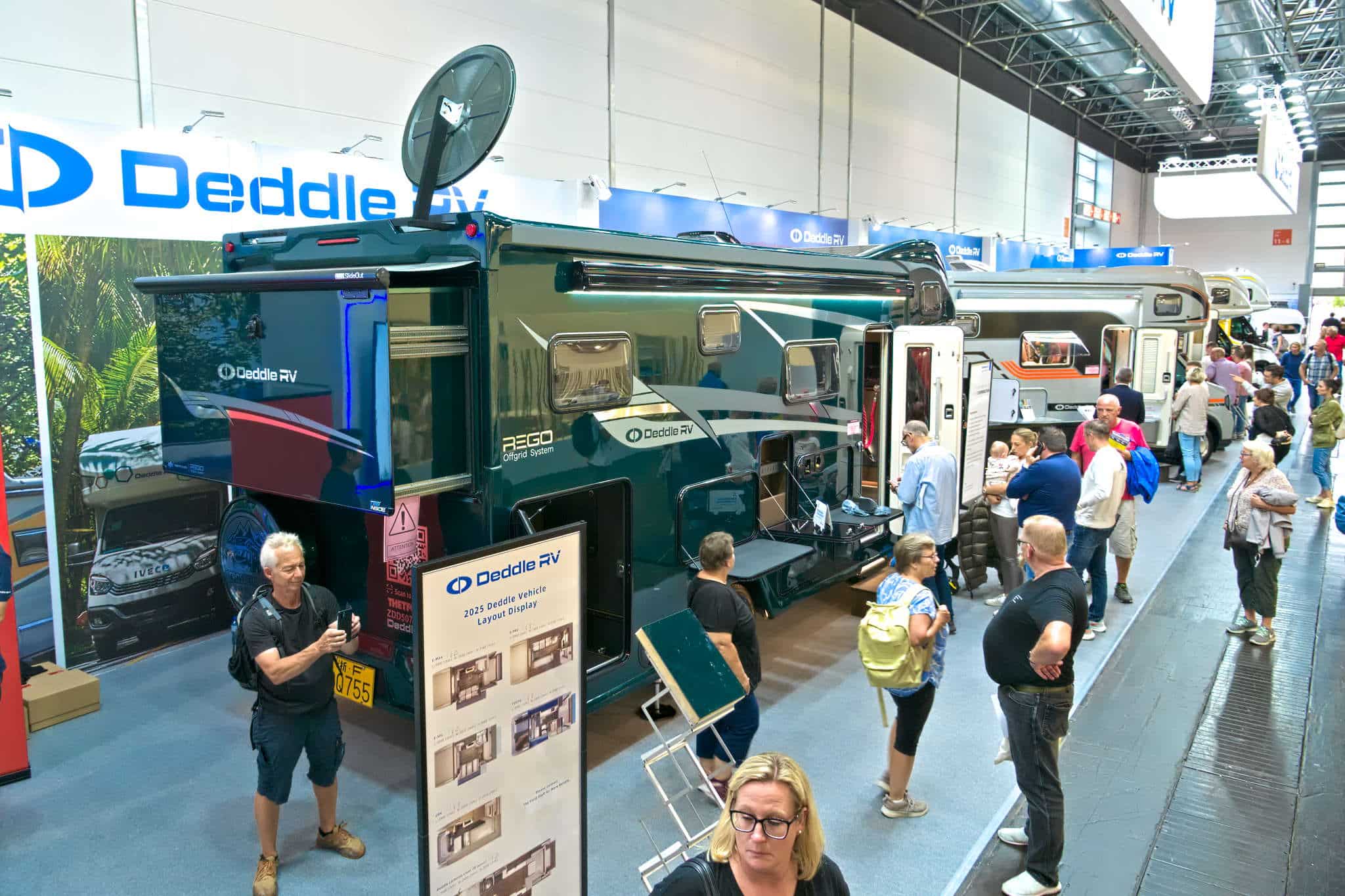 New: Deddle RV (2025) – ingenious motorhomes from China with slide-outs, washing machine and projector