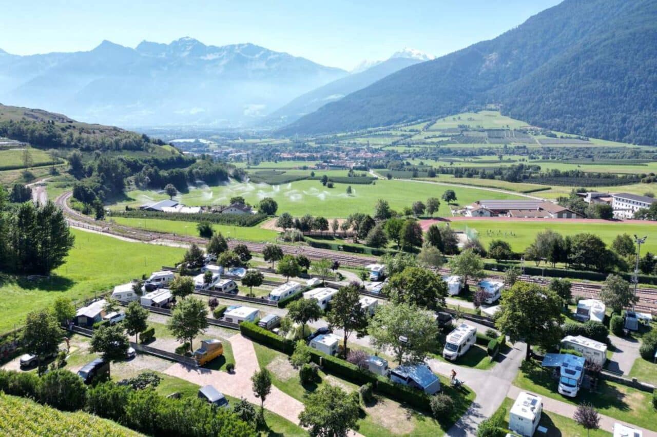 Camping in South Tyrol Venosta Valley