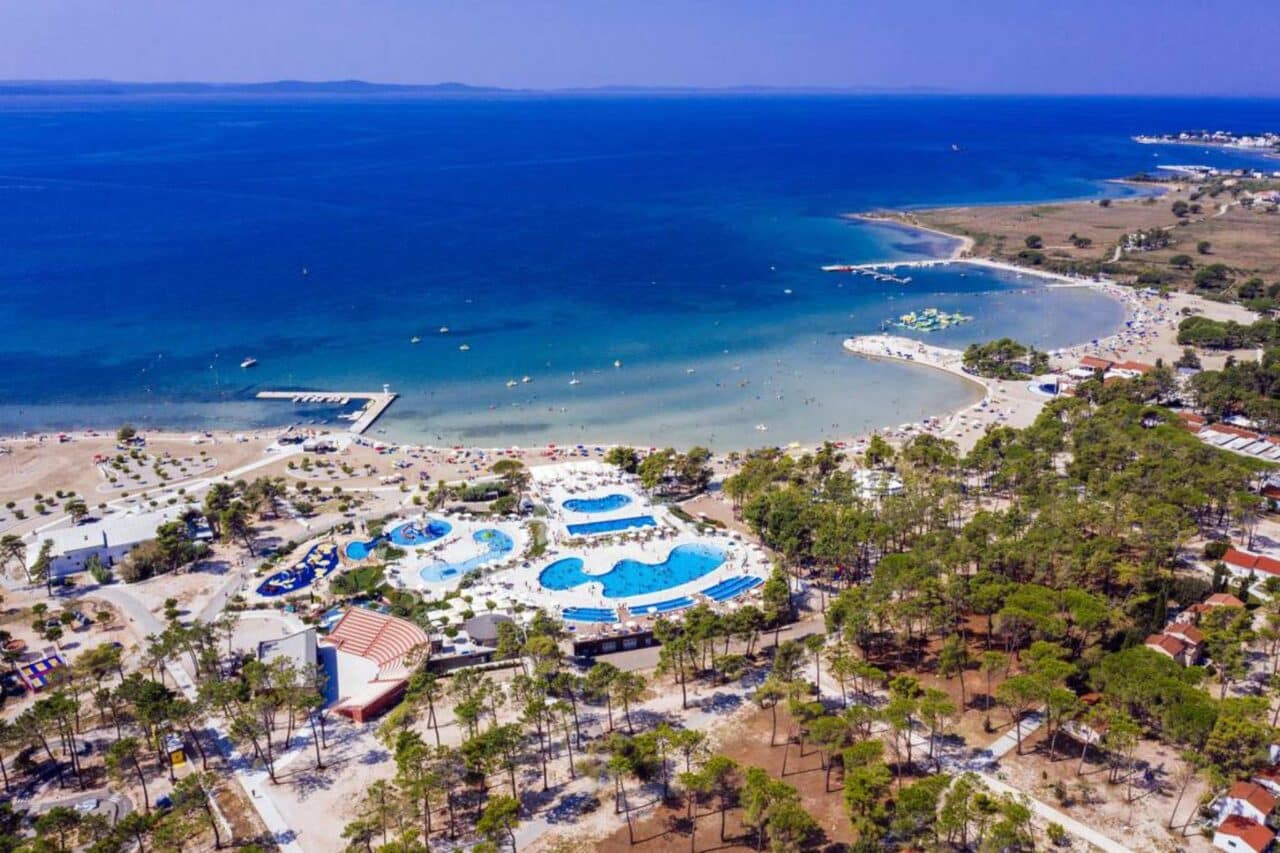 Campsites with aquaparks Croatia