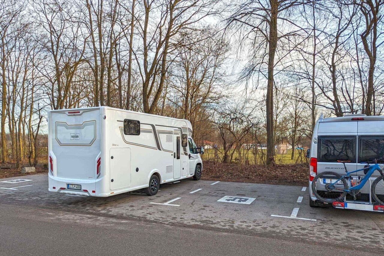 Camping in Augsburg Friedberger See