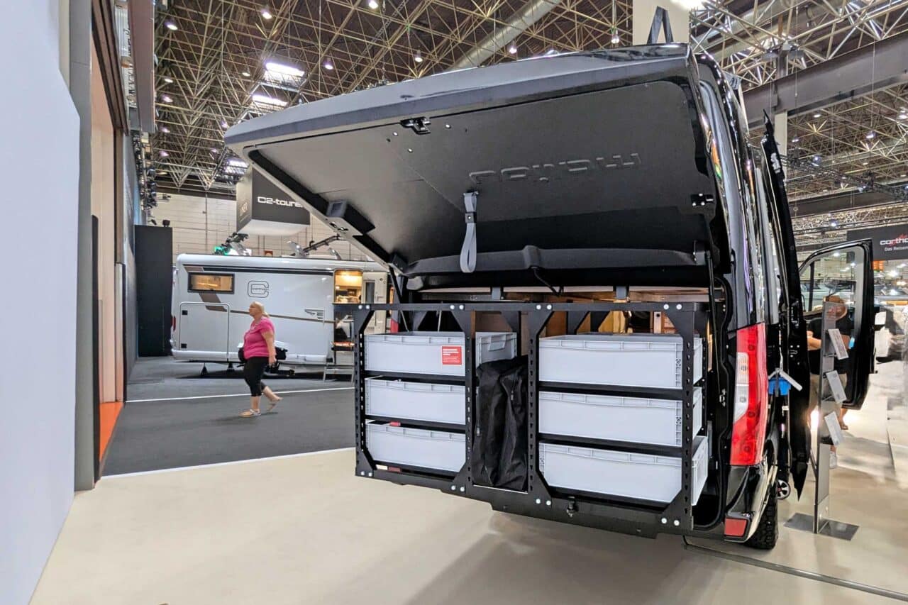 Innovations Caravan Salon 2024: Malibu Genius 641 LE - Compact comfort with innovative rear extension 3 Heckklappe 3772