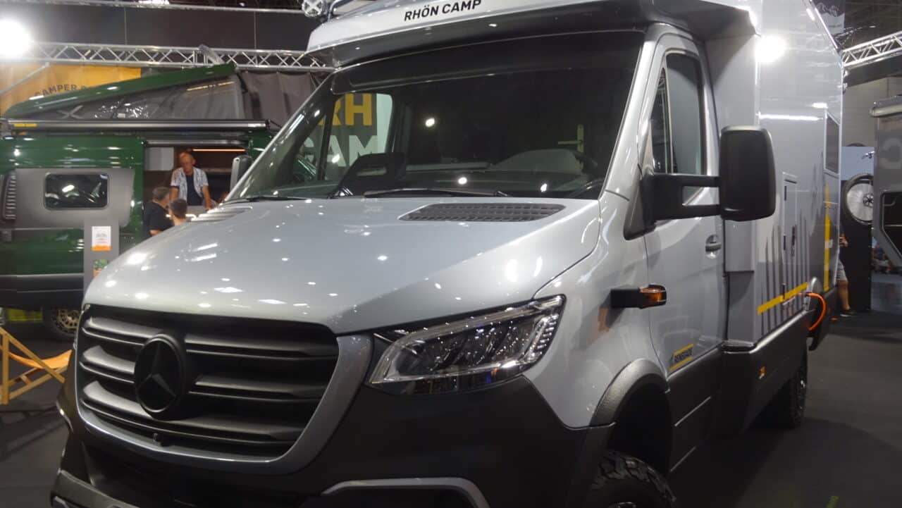 Innovations Caravan Salon 2024: Rhön Camp Renegade 4x4 - semi-integrated motorhome with luxury equipment 1 Rhön Camp Renegade 4x4 Caravan Salon 2024