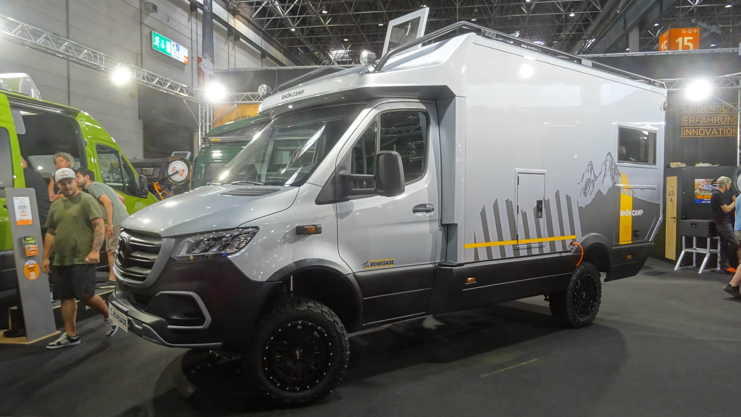 Innovations Caravan Salon 2024: Rhön Camp Renegade 4×4 – semi-integrated motorhome with luxury equipment