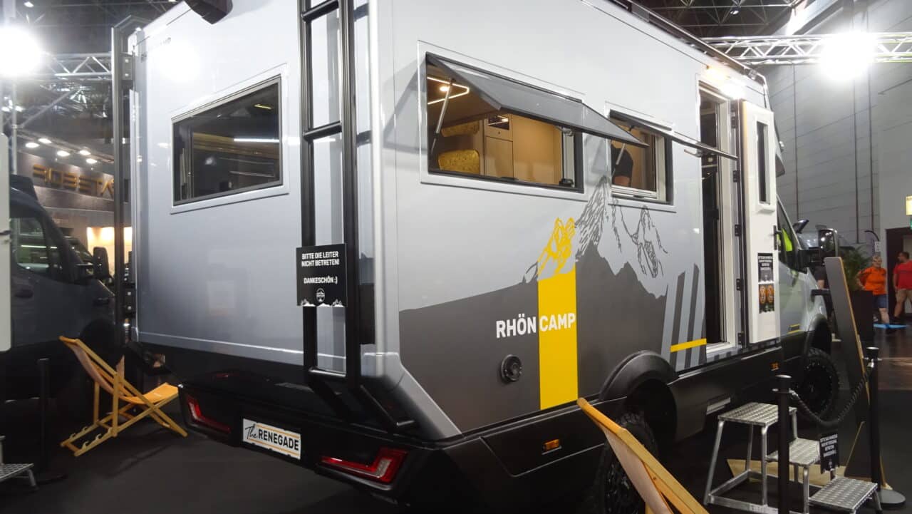 Innovations Caravan Salon 2024: Rhön Camp Renegade 4x4 - semi-integrated motorhome with luxury equipment 8 Rhön Camp Renegade 4x4 Caravan Salon 2024