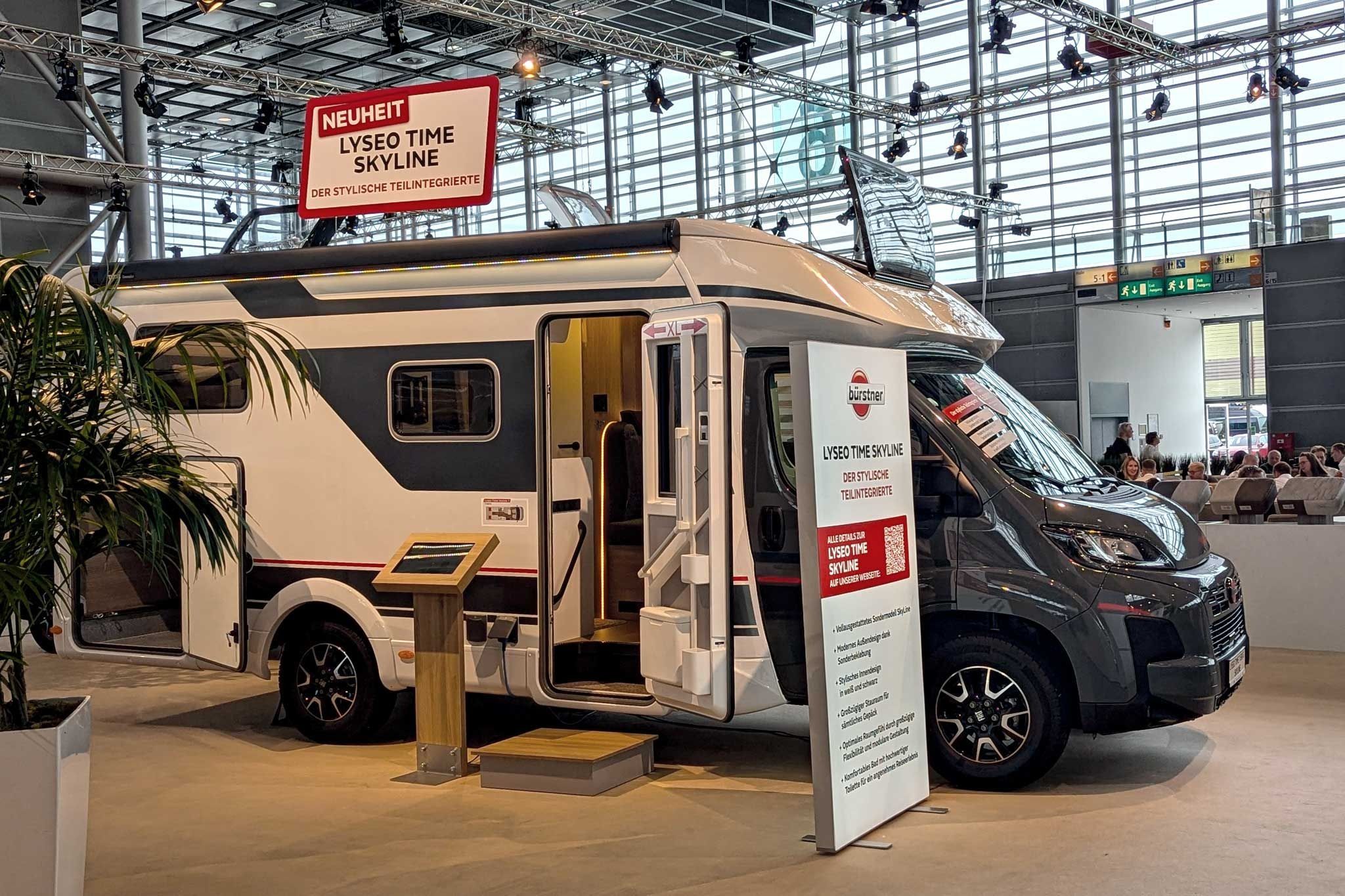 Bürstner Lyseo Time Skyline (2024) – Stylish semi-integrated as a special model
