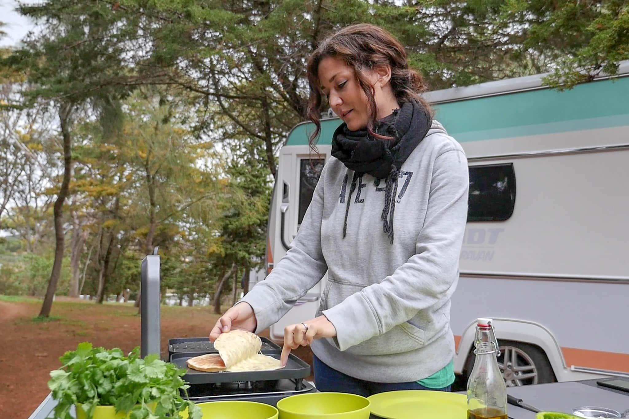 Camping recipes: Cooking in caravans and motorhomes