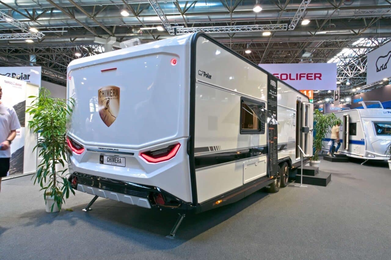 polar chimera 730 bsl caravan salon 2024 exterieur