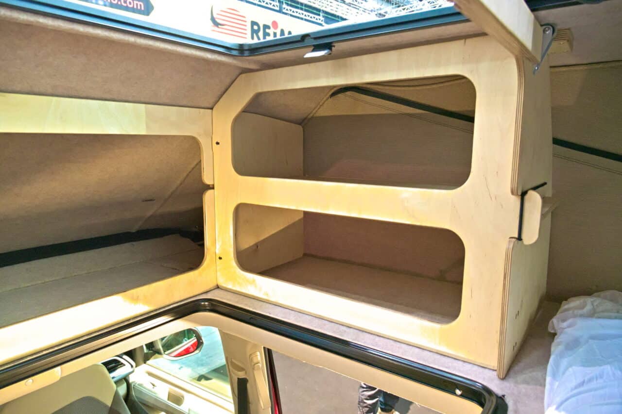 spacecamper roof schrank
