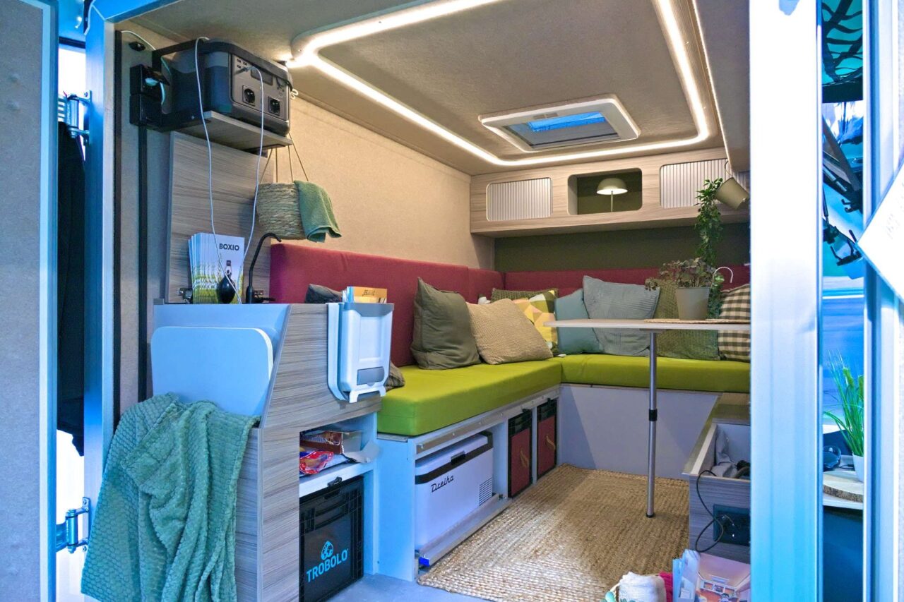 7even50 Mini-Travel (2025) - Mini caravan with roof tent and up to 5 sleeping places 6 7even50 durchschuss caravan salon 2024 c jalil landero flores