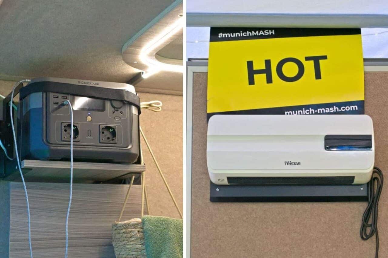 7even50 Mini-Travel (2025) - Mini caravan with roof tent and up to 5 sleeping places 10 7even50 technik caravan salon 2024 c jalil landero flores