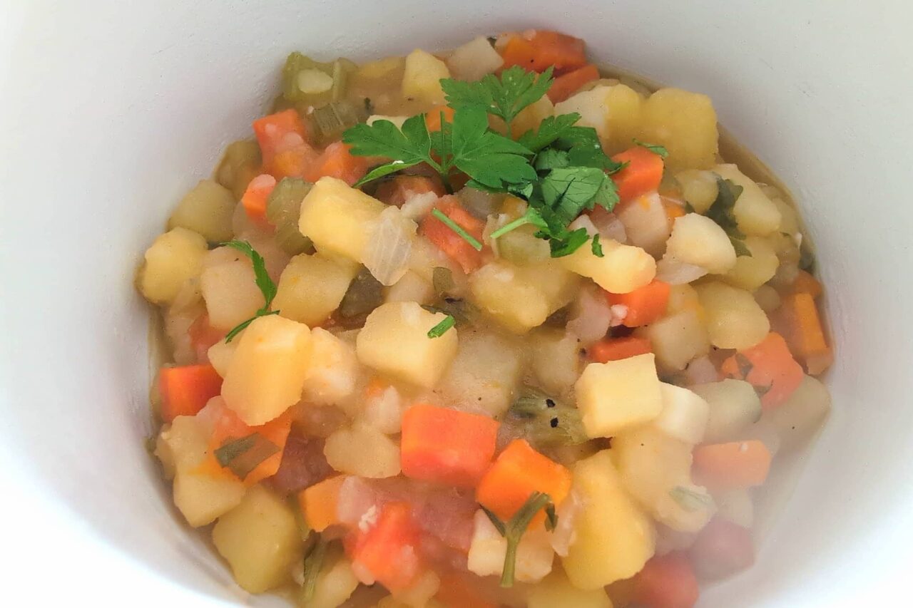 camping rezepte eintopf kartoffeln moehren