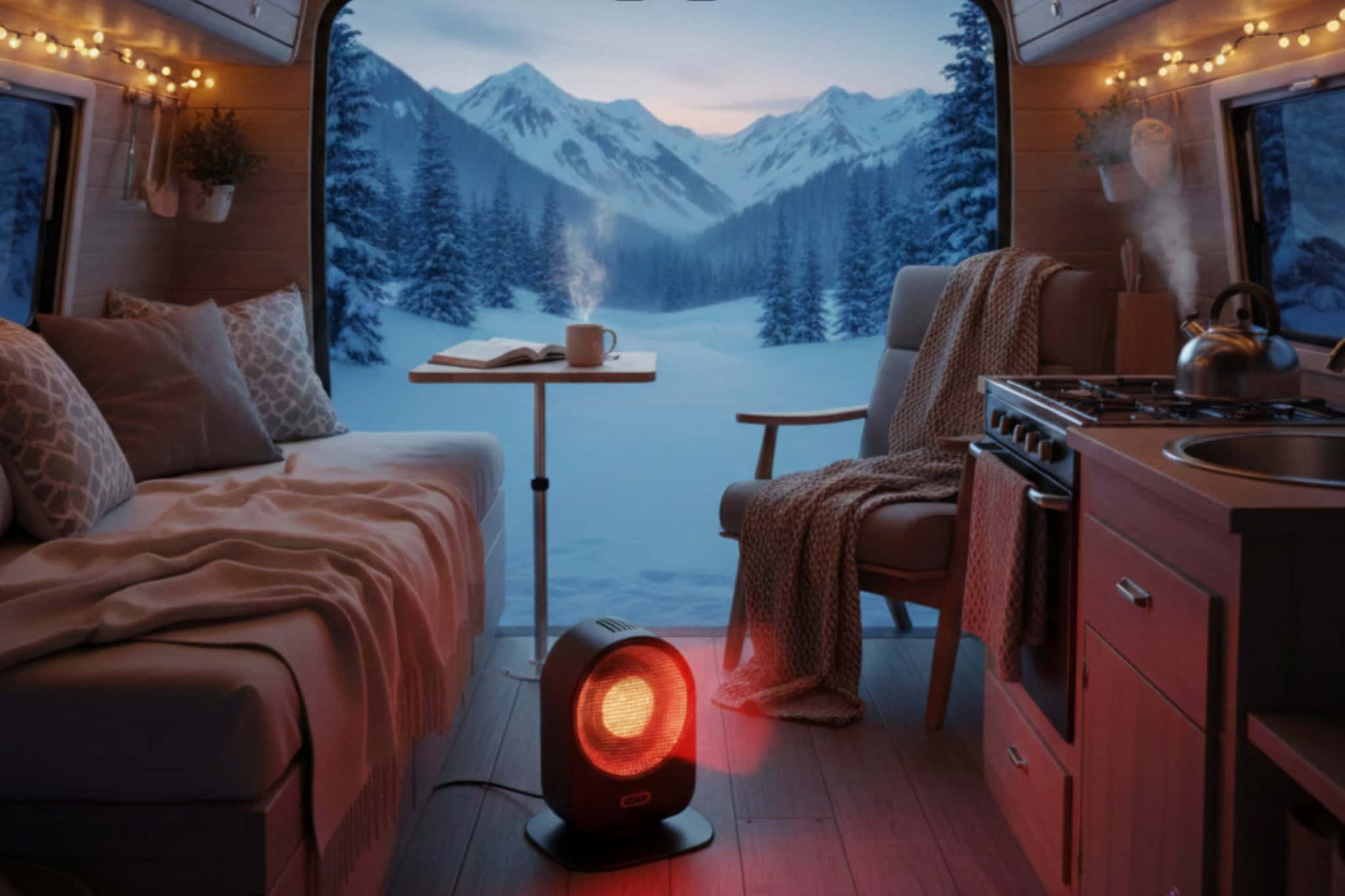 Cozy warmth: The best fan heater for camping