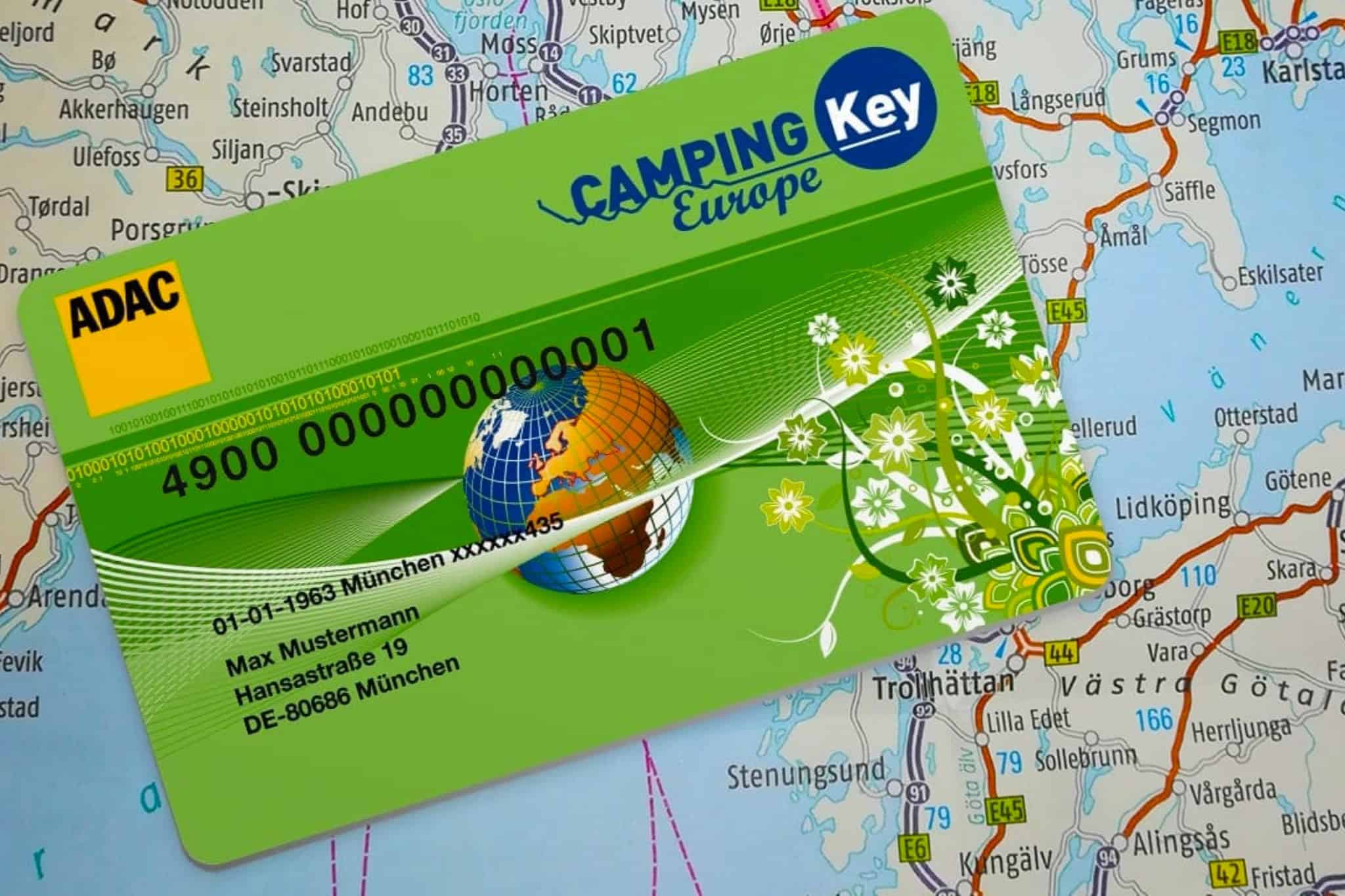 CKE – Camping Key Europe 2024: The discount card at a glance