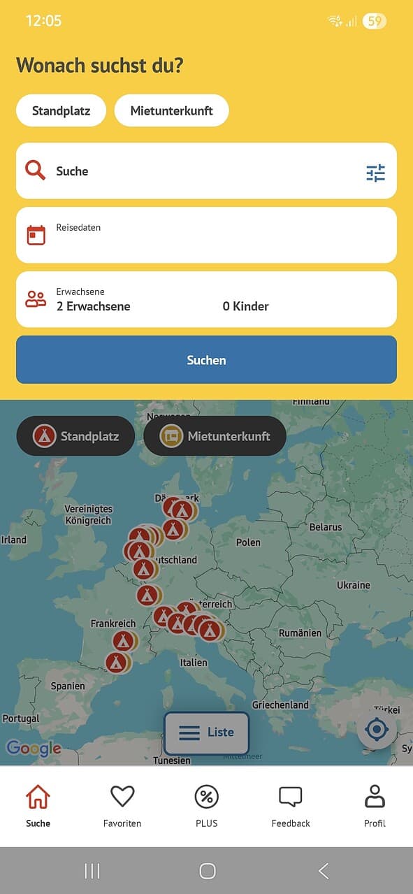 ADAC CampCard 2026: Save even in the high season 4 Screenshot 20260105 120543 PiNCAMP ADAC