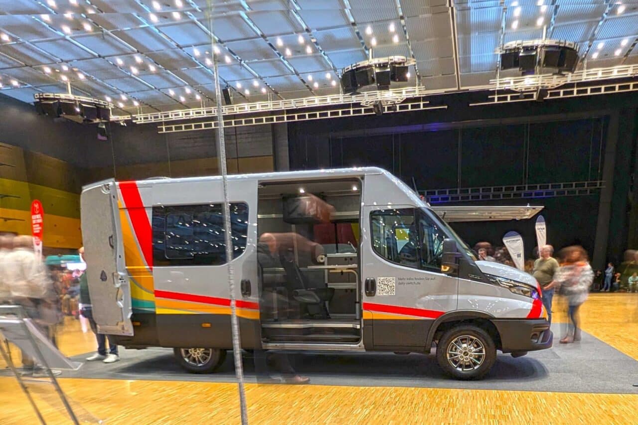 LMC MODO Iveco Daily Switch at the CMT 2025 The modular system for self-conversion