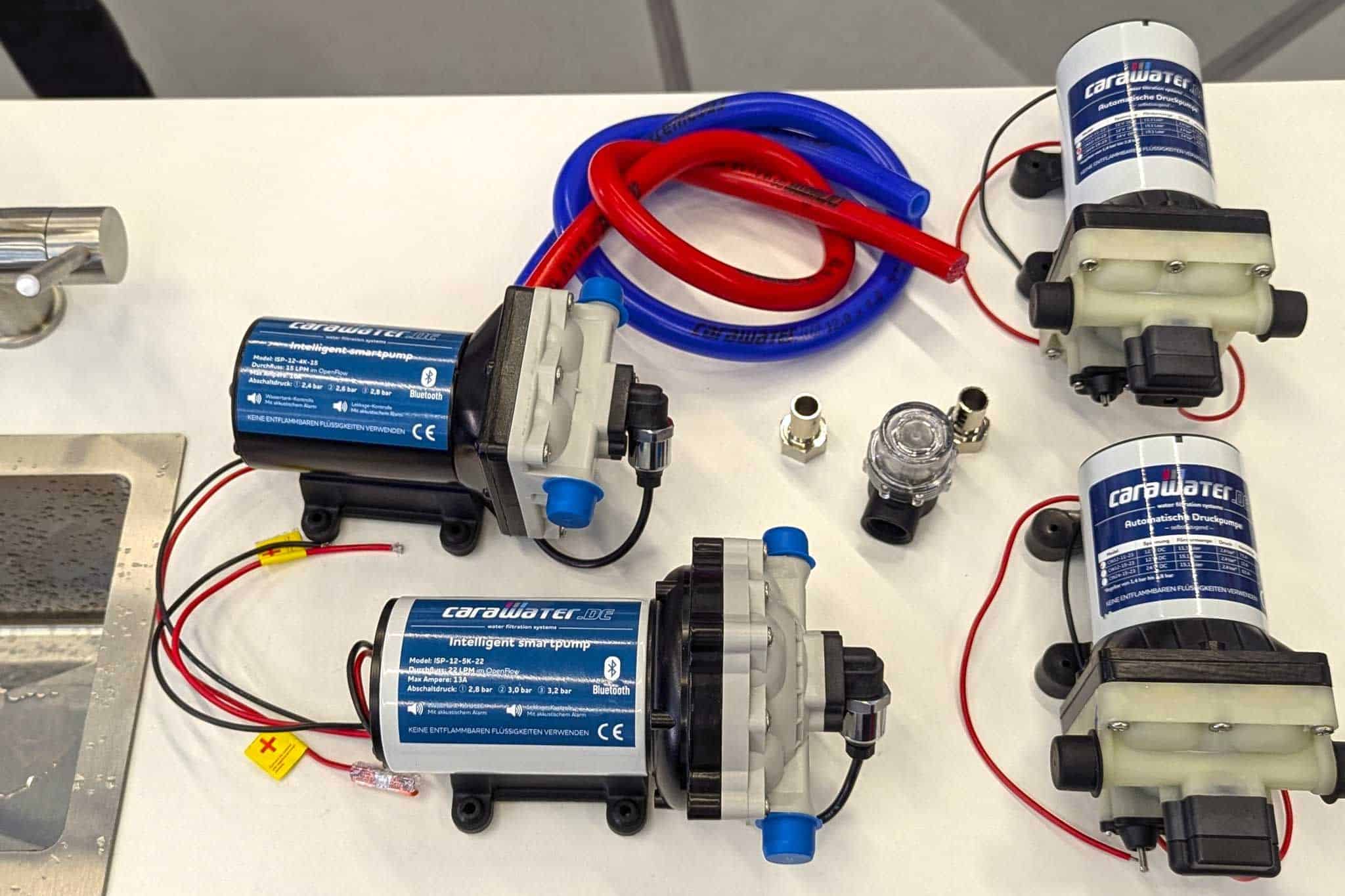 Carawater water filter systems for more self-sufficiency and sustainability in motorhomes