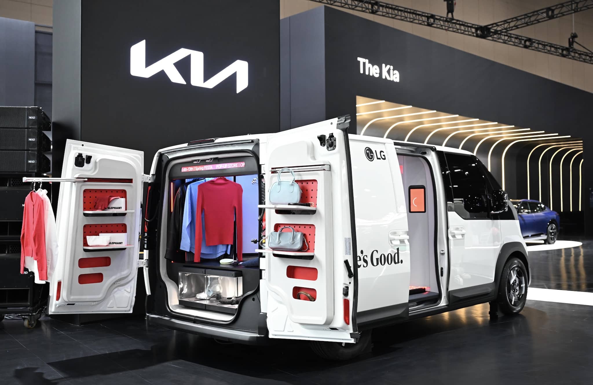 Technology meets adventure: KIA and LG present futuristic camping concept