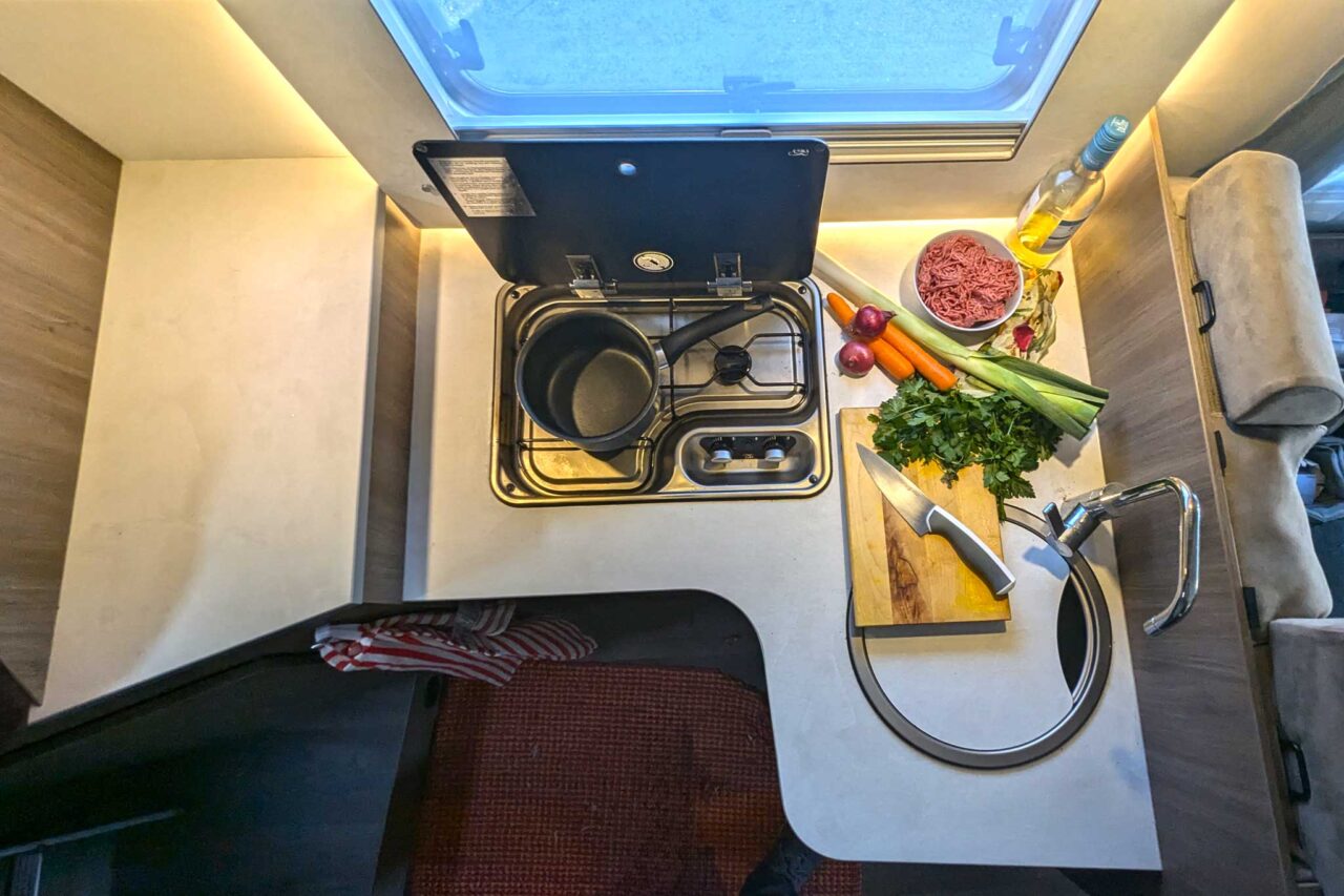 Kitchen from above