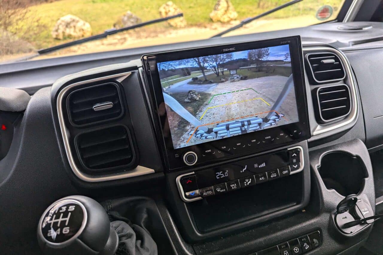 Display for reversing camera