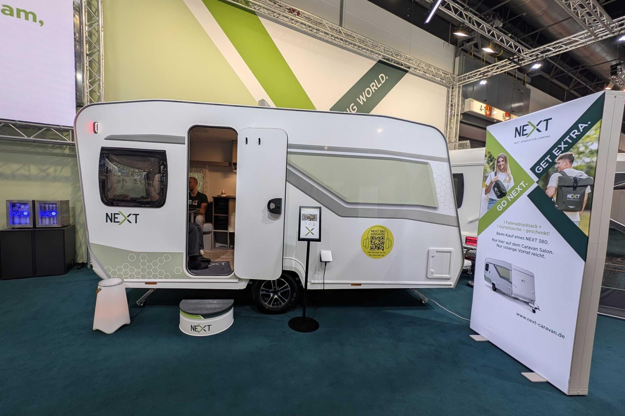 NEXT 380 – Lightweight, modern and ideal for electric cars: what the new caravan from Fendt can really do