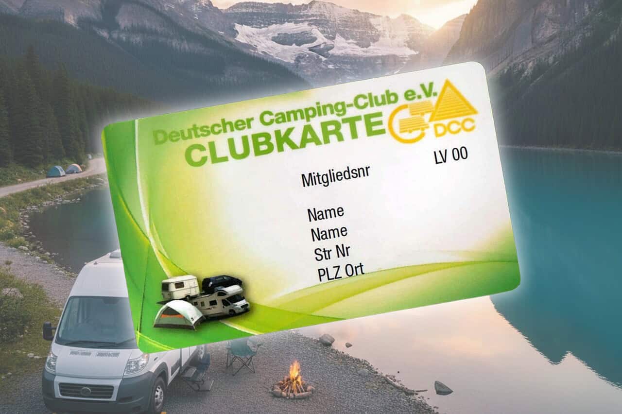 DCC German Camping Club discount card 2026
