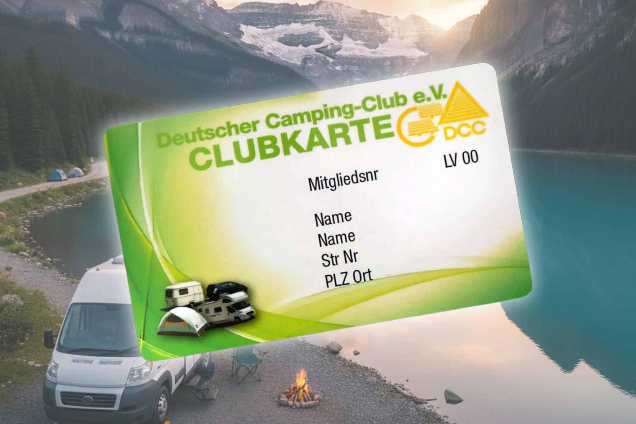 DCC – German Camping Club: The 2026 membership and discount card at a glance